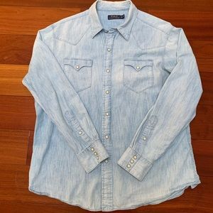 POLO Jean shirt button down